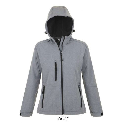 Solace női kapucnis softshell dzseki