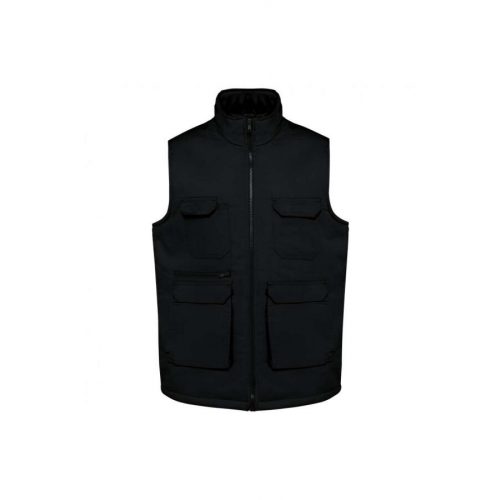 UNISEX PÁRNÁZOTT MULTI-POCKET POLYCOTTON VEST