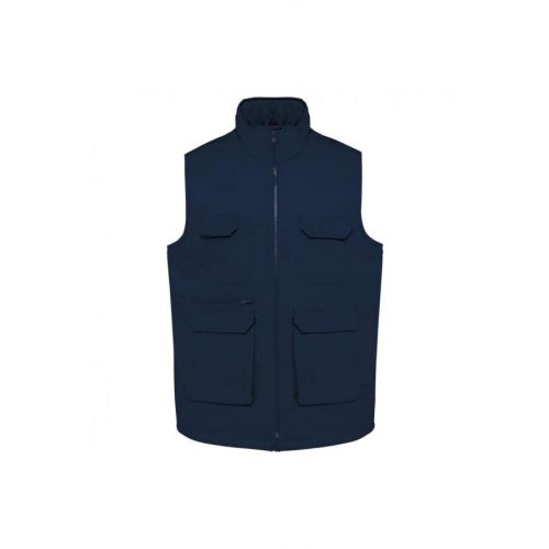 UNISEX PÁRNÁZOTT MULTI-POCKET POLYCOTTON VEST