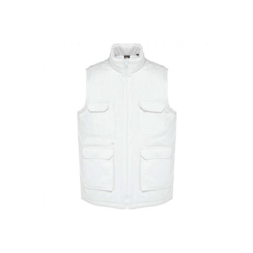 UNISEX PÁRNÁZOTT MULTI-POCKET POLYCOTTON VEST